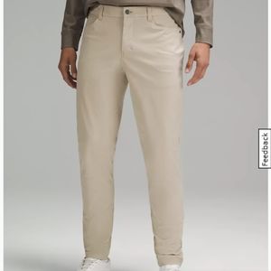 Lululemon mens ABC slim pant size 28 x 30 color trench